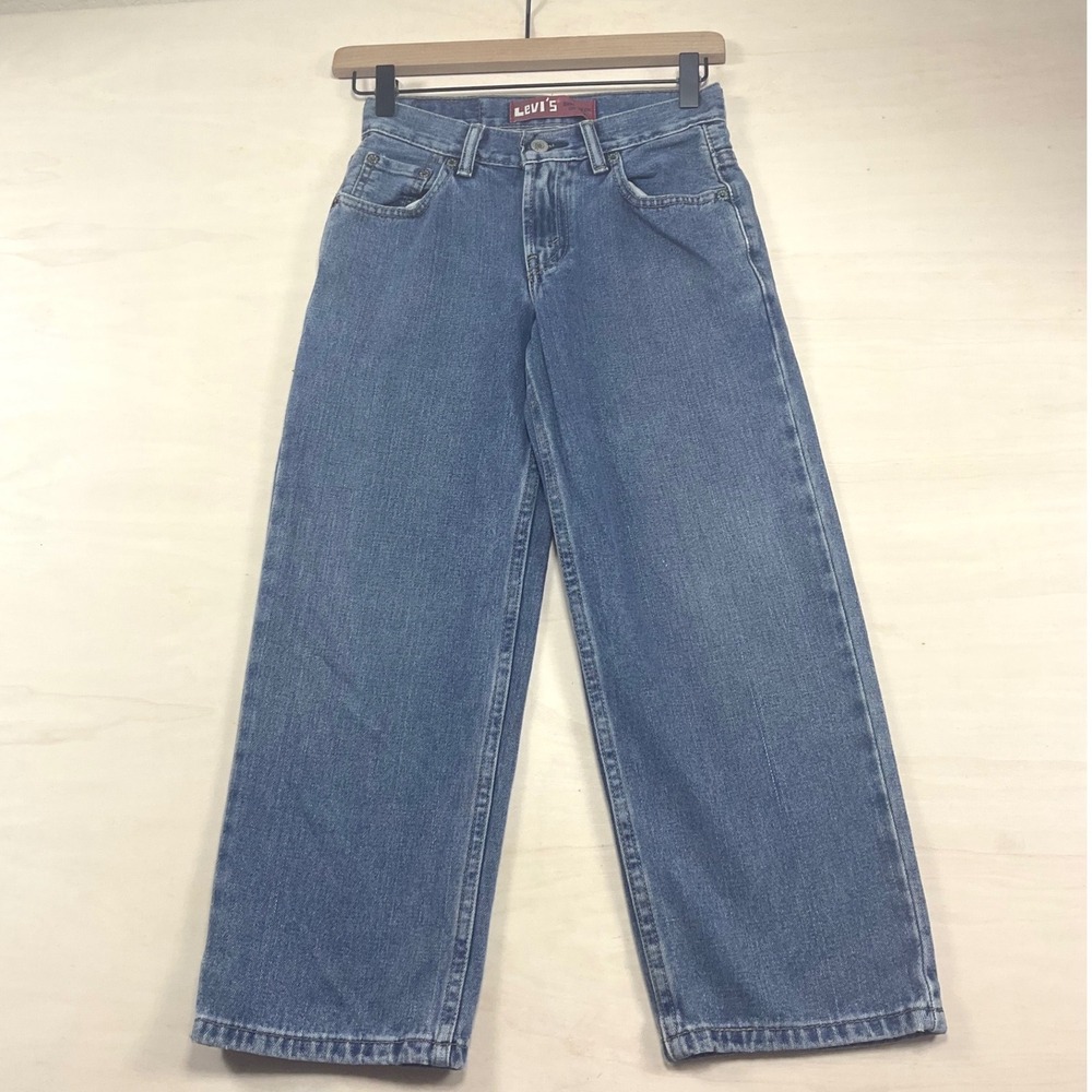 Vintage Levis 550 Relaxed Fit Jeans Blue Denim Regular 24x22 Medium Wash Cotton